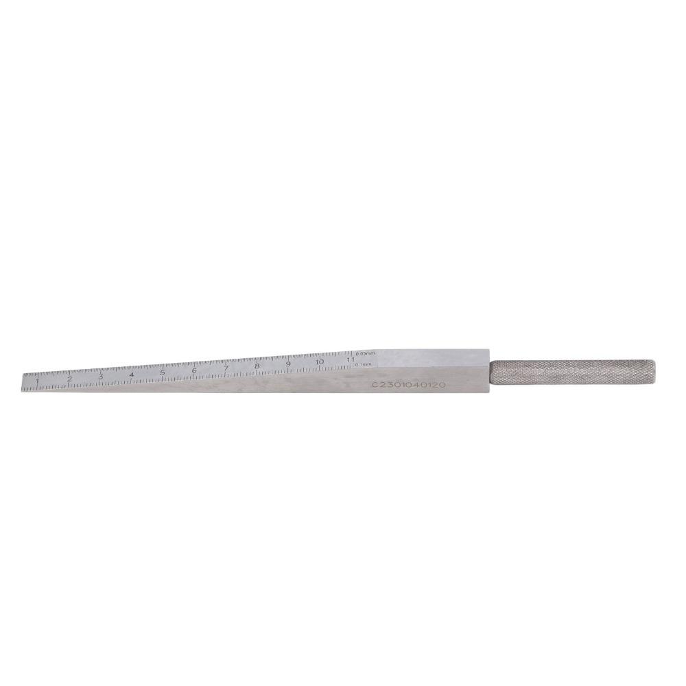 Double Scale Taper Gauge Stainless Steel Hole Measure Tool Gap Gauge Gap Feeler Welding Alignment