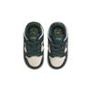 Nike Dunk Low top Toddler Shoes Dark Jungle Green, Ivory White, Vintage Green Infant And Toddler FB9107-301