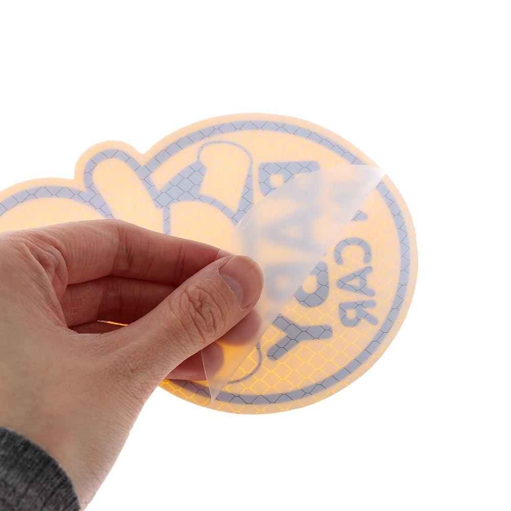 Декор бампера, виниловая наклейка «Ребенок в машине», предупреждающий знак безопасности, светоотражающие наклейки для автомобиля, наклейка на окно