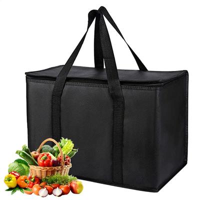 Большая термосумка для продуктов Складная Многоразовая Мягкая сумка-холодильник Легкая Горячая Холодная Сумка для еды на вынос и доставки