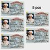 1~10 Cards Santa Claus Flying Licence Christmas Eve Driving Licence Christmas Gift For Children Kids Christmas Decoration 2025