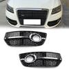 1Pair Front Bumper Grill Fog Light Lamp Covers Trim 8R0807681A 8R0807682A for Q5 2009-2011 New