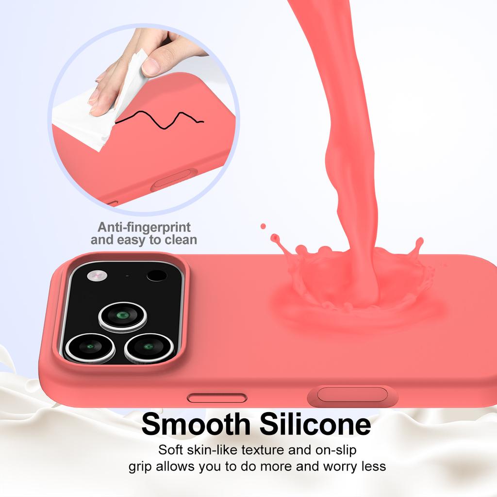 Чехол из жидкого силикона с MagSafe для Apple iPhone 17 Air 13 14 16 15 12 Pro Max, магнитная крышка для беспроводной зарядки