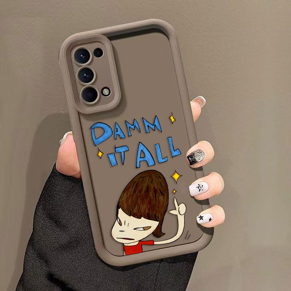 Art Yoshitomo Nara Phone Case For VIVO Y400 Y03 Y17S Y19S Y20 Y21 Y22S Y28 Y35 Y36 Y38 Y39 Y50 Y51 Y72 Y75 Y78 Y93 Y100 Cover