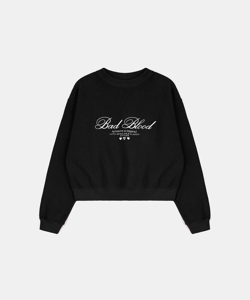 BADBLOOD Classic Logo Sweatshirt - Black