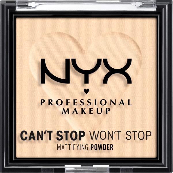 Пудра для лица Nyx Can't Stop Want Stop 01 Pair 6г