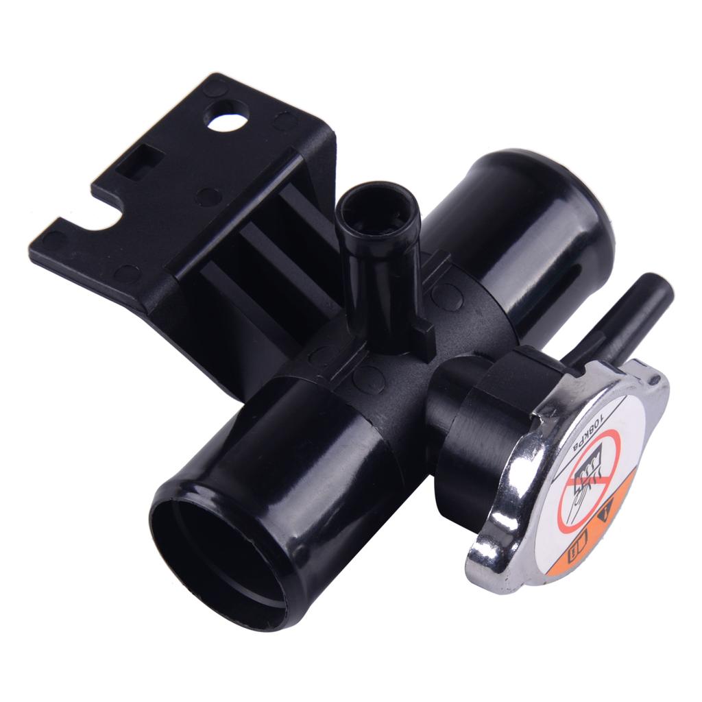 Car Plastic Radiator Coolant Filler Fill Neck with Cap Fit for Mitsubishi Lancer Outlander Sport 1350A015