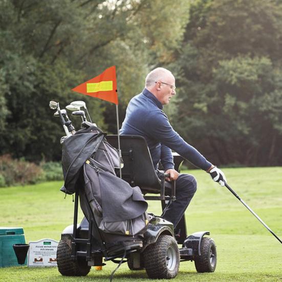 Велосипедный флаг Знак безопасности для велосипеда Детский велосипед Хорошо видимый знак безопасности Светоотражающий оранжевый треугольный флаг Универсальный монтажный кронштейн