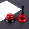 Red Metal Bell with Ring In Hand Manual Rattle Sex for Ring Party Decoration