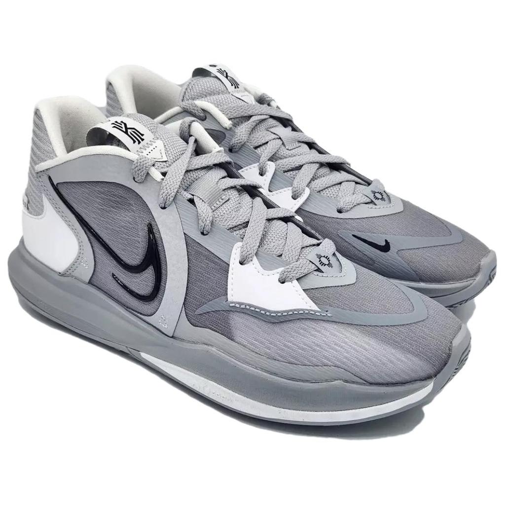 Nike Kyrie Low 5 TB Promo Wolf Grey Men Sneakers Black White DX6651-003