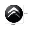 ADT2   4Pcs Car Styling Aluminum Wheel Center Hub Caps Stickers For Citroen C4 C3 Xsara C-Elysee C5 C1 DS DS3 DS5 DS4 Jumper Picasso