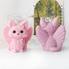 3D  Horse Head  Column Lion Silicone Candle Mold  Wing Animal Cat Diy Sculpture Animal Soap Resin Gypsum Mould Craft Baking