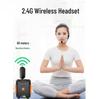 Universal 2.4G Wireless Microphone Headset & Amplifier for Teachers, Tour Guides, and Outdoor Use.
