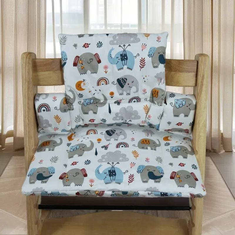 Подушка для детского стульчика для кормления, осенне-зимняя, портативная, нескользящая, интегрированная, аксессуары для стульчика для кормления и роста ребенка