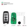 Xhorse XM38 Universal Smart Key for Chrysler Type 4 Buttons Newly Add 8A 4D XSCH01EN  Version