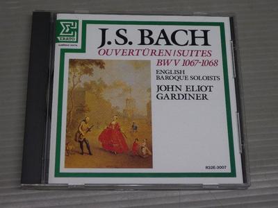 CD ENGLISH BAROQUE SOLOISTS - Оркестровые сюиты №. 2 & 3 Бах ERATO 1986 Япония Классика Б/У