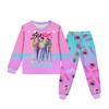 Children's Round Neck Long Sleeve Cartoon Suit