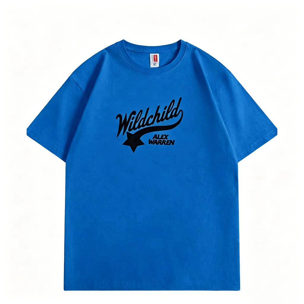Hot Sale Alex Warren WILDCHILD Album Poster Graphic Print T-shirt Summer New Tee Men Women Loose Casual Oversize Top O-neck Cotton Summer New Tee