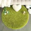 Plush Carpets Fluffy Ultra Soft Indoor Modern Area Rugs Living Room Play Mats Fluffy Round Rugs For Girls Bedroom