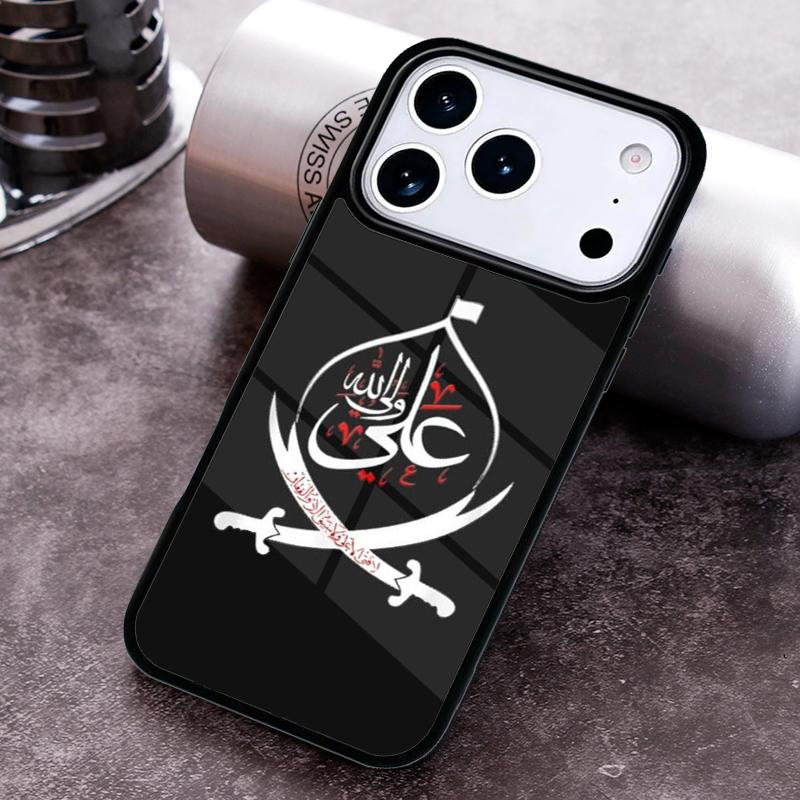 Святой чехол для телефона Имама Али из Мекки, исламский шиитский, для iPhone 17 16 15 Pro Max Air 14 13 12 11 Plus, противоударная крышка Capa