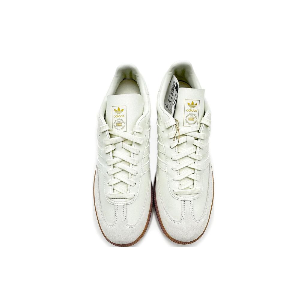Kith x adidas Samba Бесшипованные Кроссовки для гольфа Белый/Резина Унисекс Бело-серый IG5709