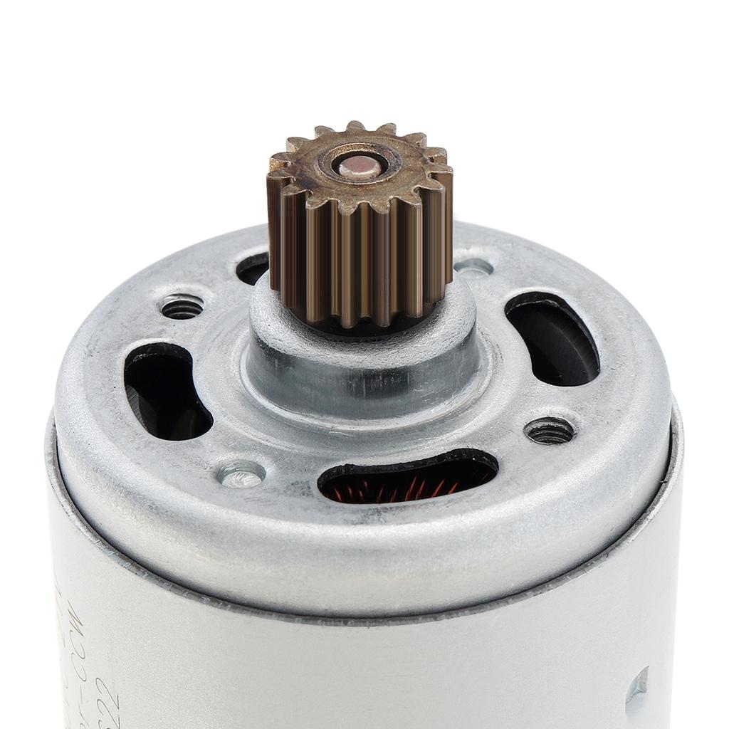 RS550 15 зубьев двигатель постоянного тока 10,8/12/14,4/16,8/18/21/25 В высокоскоростной литиевый двигатель для дрели для аккумуляторной дрели, электрической пилы, электрической отвертки