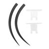 Большая обучающая модель для наращивания ресниц BC Curl, демонстрационный инструмент для обучения наращиванию ресниц с базой
