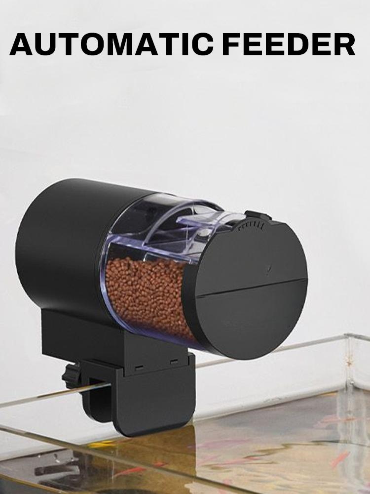 Автоматическая кормушка для рыб для аквариума, ручной и автоматический режим, ёмкость 100 мл, автоматические кормушки для рыб, просты в настройке, работают от батареек