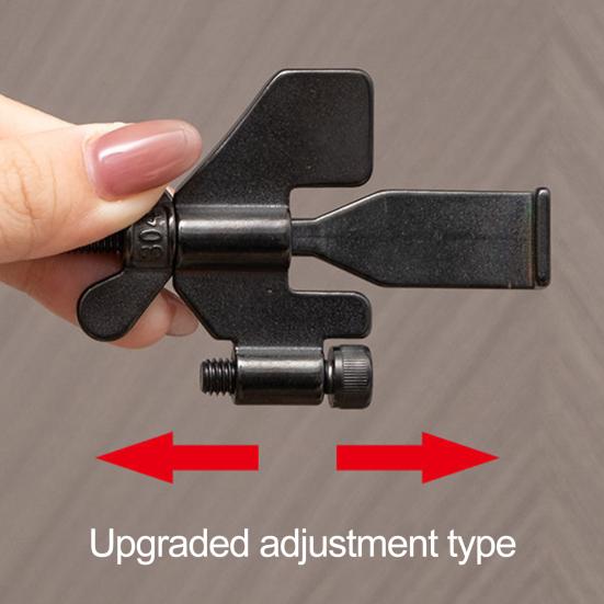 Door Stopper Adjustable Portable Simple Installation Door Lock Travel Essential for Hotel Apartment Dorm Security