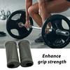 1/2 Pairs Angled Barbell Grips Ergonomic Rotating Weightlifting Handles Reduce Joint Stress Bench Press Biceps Triceps Forearm Training Dumbbell Grip