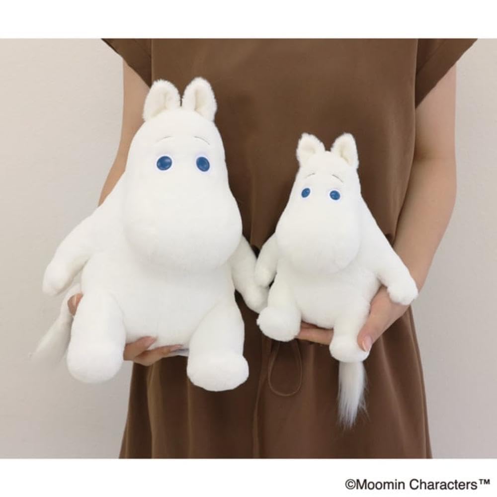 Sekiguchi Moomin Marshmallow Plush Toy Moomin M