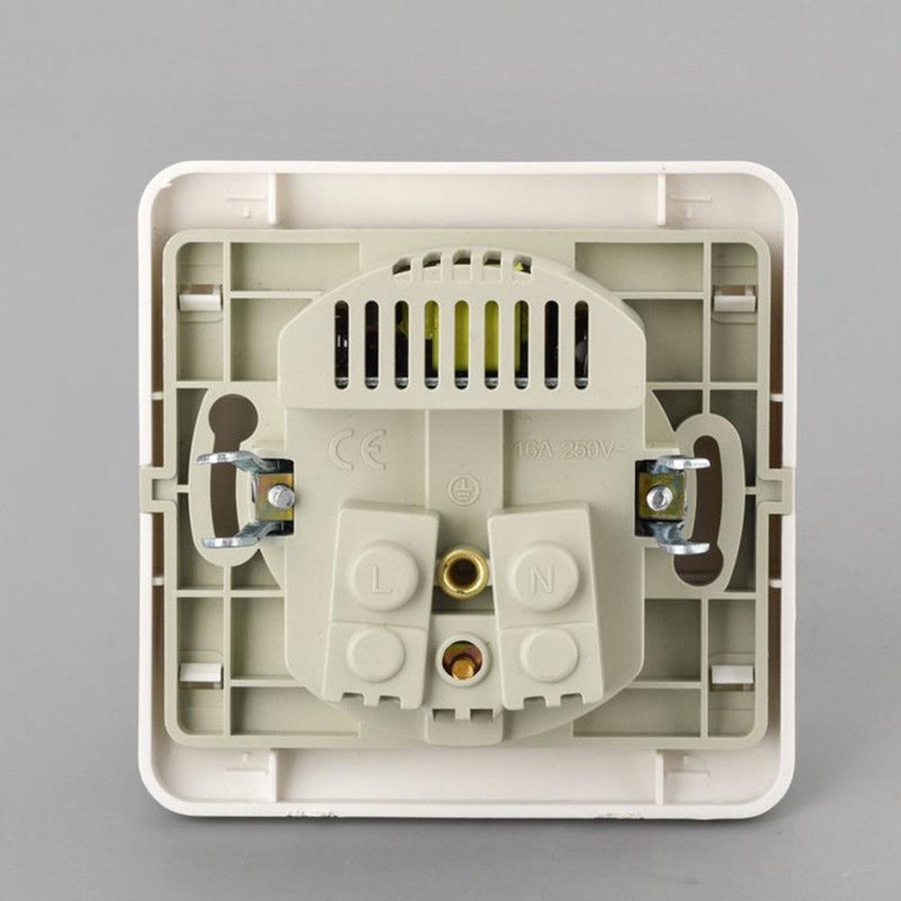 2-портовая вилка европейского стандарта, безопасная настенная розетка переменного тока, адаптер для розетки переменного тока