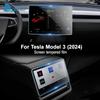 Для Tesla Model 3 Highland 2025 Model Y Juniper 2025-up Закаленное Стекло Защитная Пленка для Экрана Автомобильный Центральный Контроль Задний Сенсорный