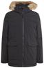 Зимняя куртка Adidas Hooded Fur Parka черного цвета
