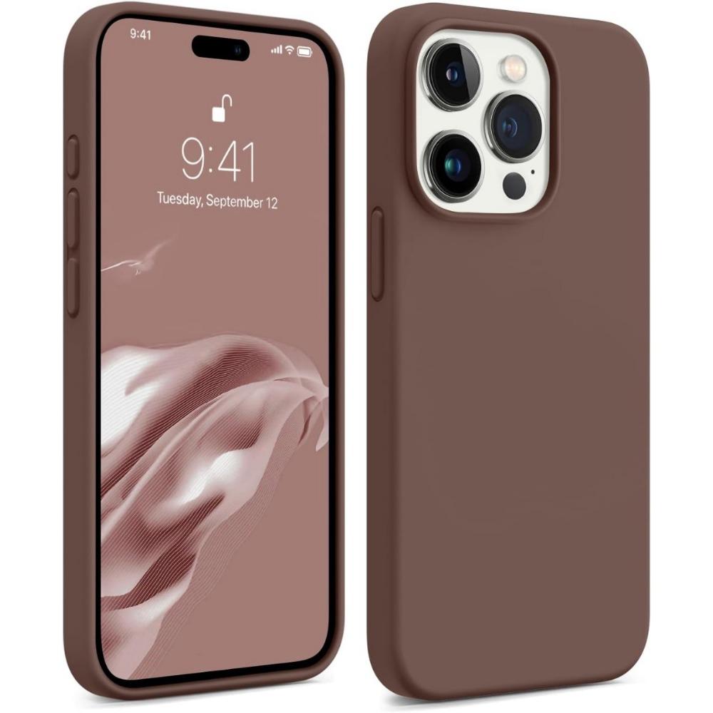 Модный жидкий силиконовый чехол для Apple iPhone 16 Pro Max 15 14 13 12 11 Full Soft Armor противоударный защитный чехол