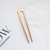 Antique Simple Metal Hair Clasp Bun Hair Band Temperament Hair Pin U-Shaped Alloy Hairpin