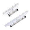 1Pcs Parallel Ruler Multifunctional Drawing Design Tool Ruler Clear Parallel Angle Ruler Drawing Roller Ruler 15cm/30cm