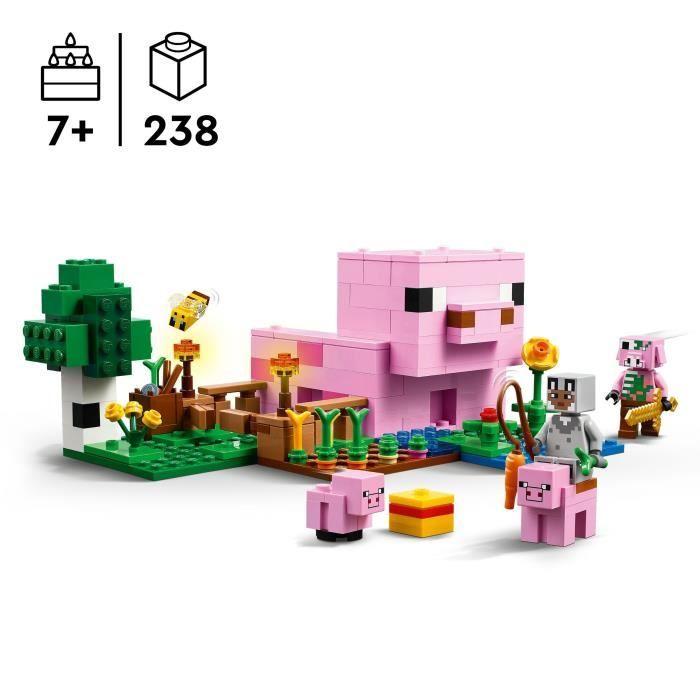 LEGO Minecraft 21268 La maison de Porcelet - Jeu de construction pour enfant des 7 ans