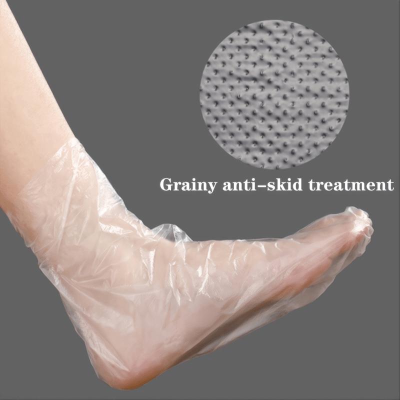 Soft, Comfortable 100pcs Disposable Foot Cover Breathable, Perfect for Home Spa Treatment & Daily Use