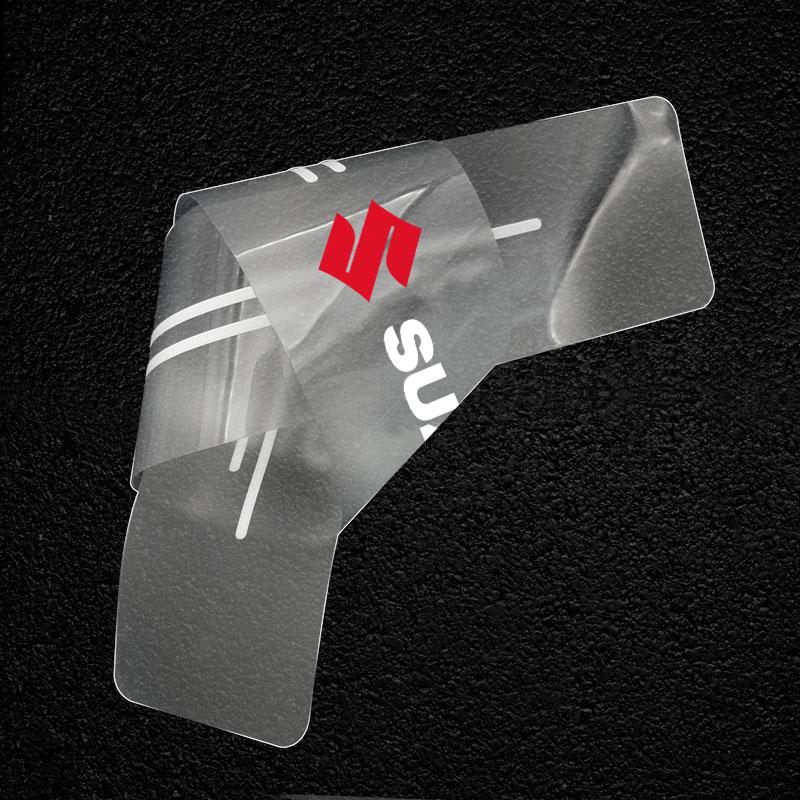 Наклейка на порог автомобиля Защитная пленка от царапин Прозрачная для Suzuki Swift SX4 Samurai Sport Jimny Grand Vitara Alto GW250 Splash Swace