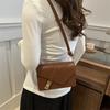 New Summer Fashion  Simple and Personalized Casual One-shoulder Crossbody Bag Casual Retro Commuting Small Square Bag