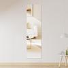 120cm High X 28cm Unbreakable No Drilling Acrylic Convenient for Can Be Freely Combined X 28cm X 4 Full-length Mirror, Wide, Wall-mounted, Stick-on