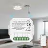 2x10A Smart Life 240V Single Pole Zigbee Switch Module No Neutral No Capacitor PC Material