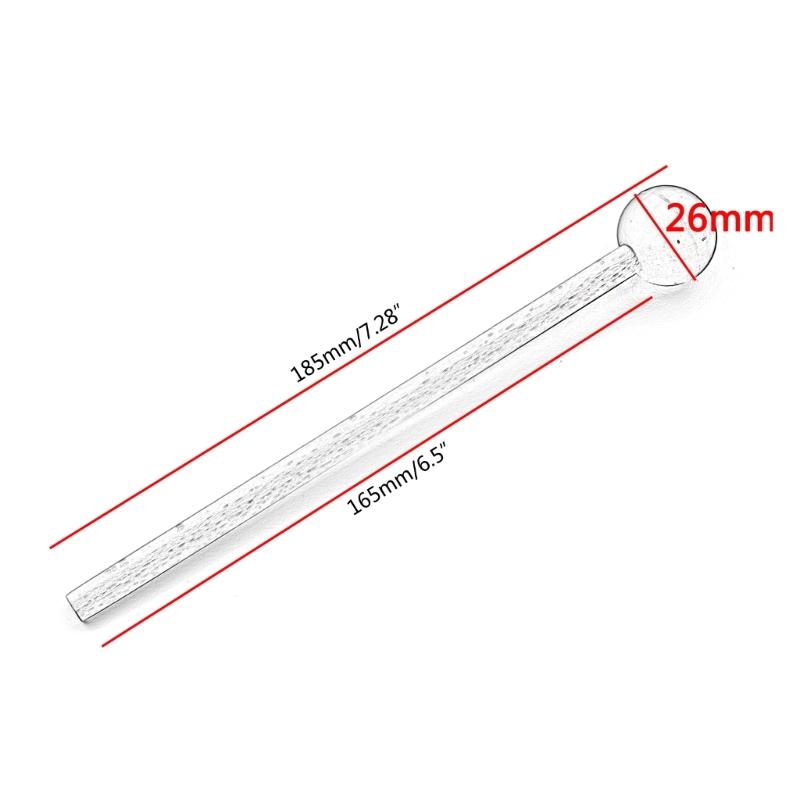 2 шт. Эфирные барабанные палочки Круглая головка Барабанные палочки Молоток Прочная деревянная ручка Барабанная палочка Ксилофон Барабан Барабанные палочки