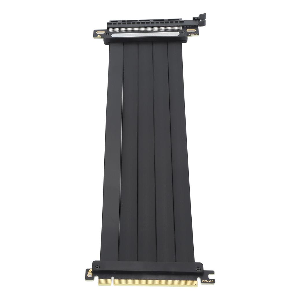 Гибкий удлинительный кабель PCIe 4.0 X16 для видеокарты, 16X, высокоскоростной, с углом 180 градусов, экранированный