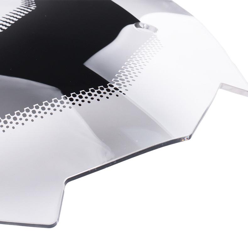 Fits BMW R1250RT 2021-2023 Motorcycle Transparent Front Windshield for Modification