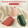 The New USB Hand Warmer and Charging Treasure Two-in-one Mini Portable Mobile Power Electric Heater To Warm The Baby