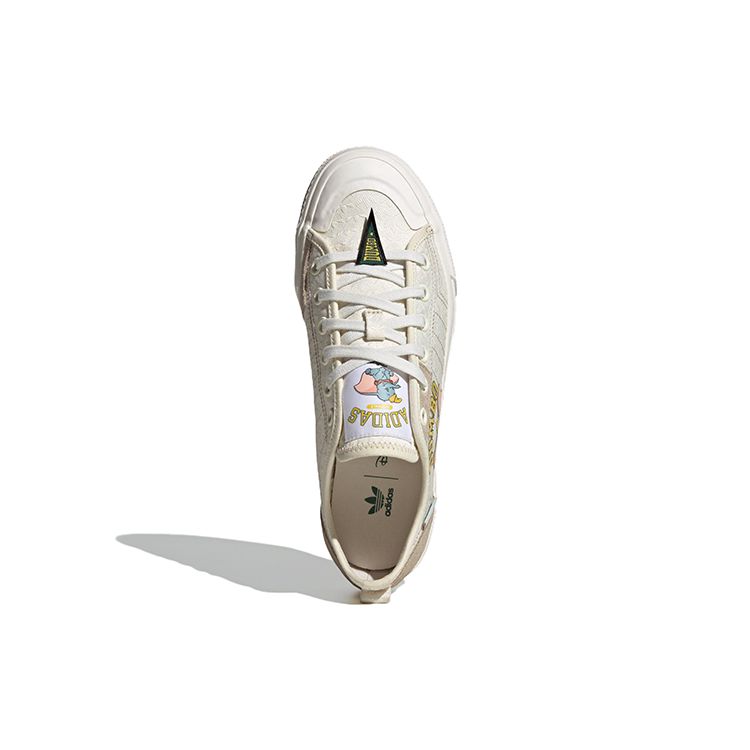 Disney x adidas Nizza RF Dumbo Мужские Кроссовки Кремовый Меловой-Белый Чудо-Бежевый IE5881