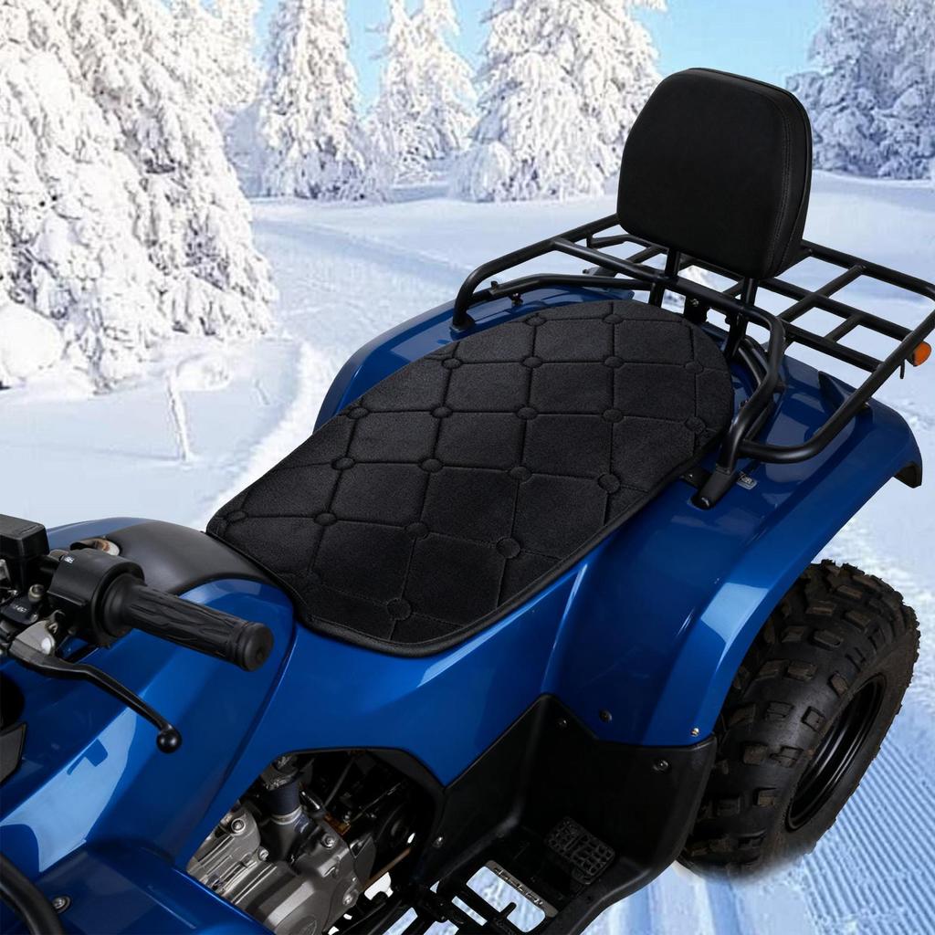Dirt Bike Seat Cushion Motorbike Heating Pad Cold Weather Scooter Cushion For Dirt Bike ATV Snowmobile Road Trip Touring Street