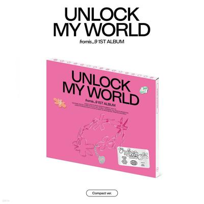 Fromis_9 - 1-й альбом fromis_9 ‘Unlock My World’ [Компактная версия] [1 из 9 отправляется случайным образом]